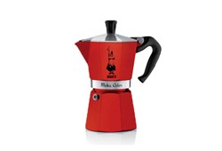 Bialetti Moka Express Kaffeezubereiter 3T - Rot